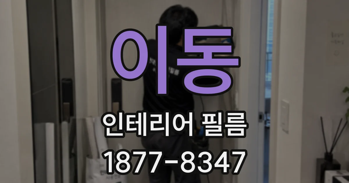 이동 인테리어 필름