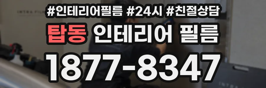 탑동 인테리어 필름