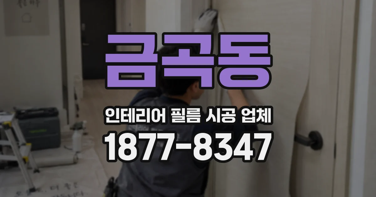 금곡동 인테리어 필름 시공 업체