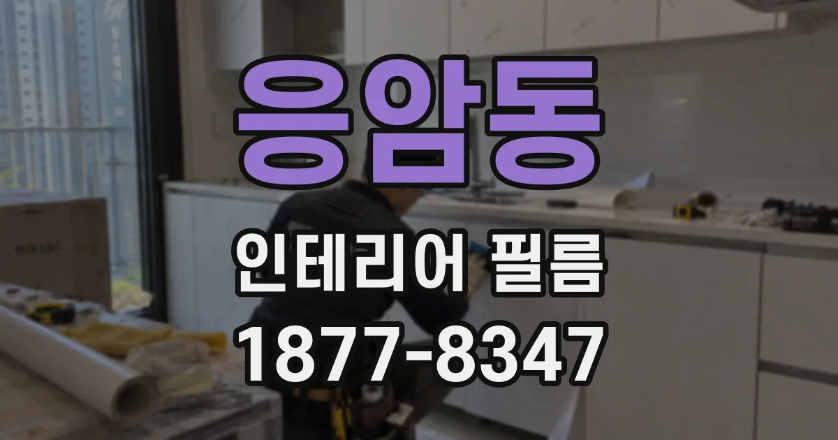 응암동 인테리어 필름