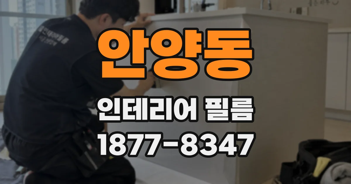 안양동 인테리어 필름