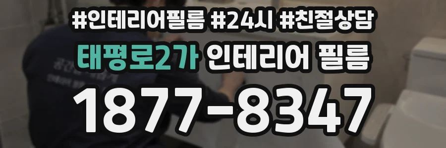 태평로2가 인테리어 필름