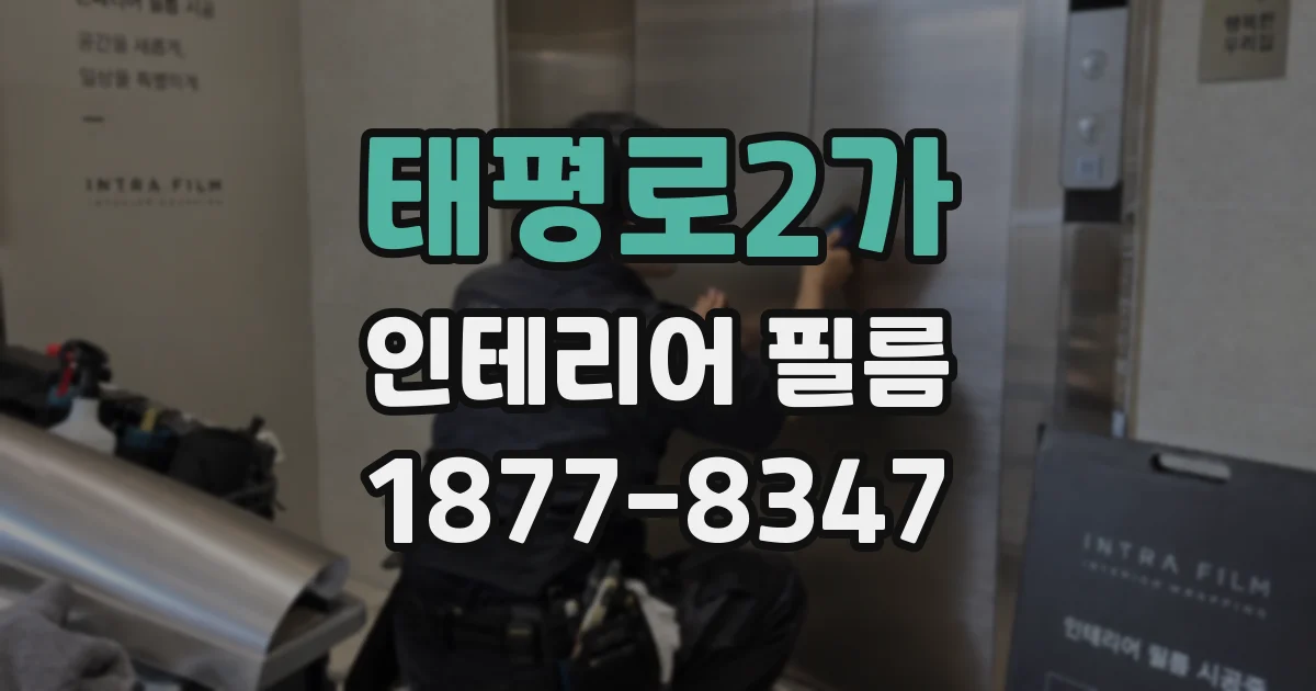 태평로2가 인테리어 필름