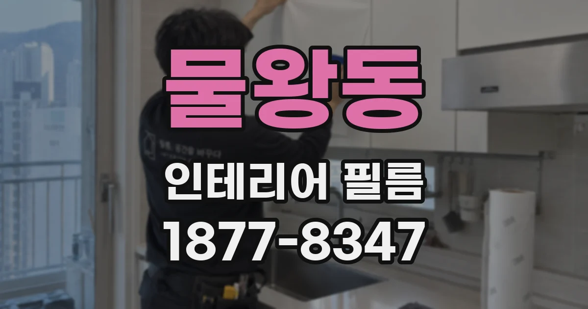 물왕동 인테리어 필름