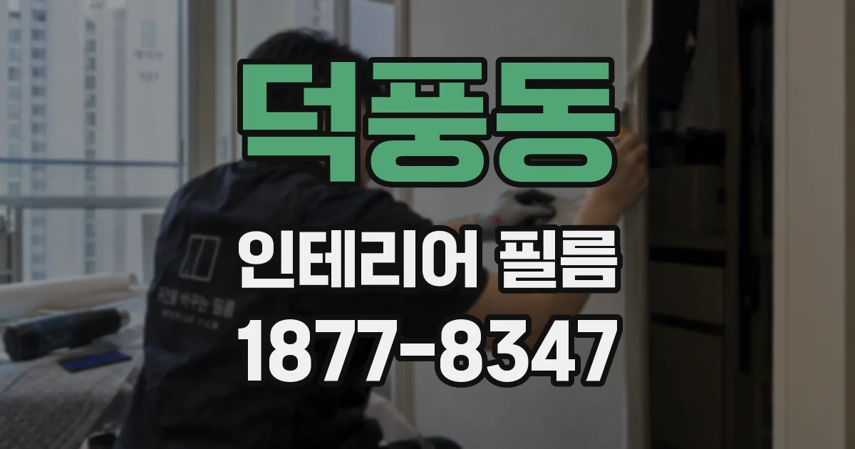 덕풍동 인테리어 필름