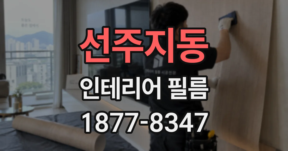 선주지동 인테리어 필름
