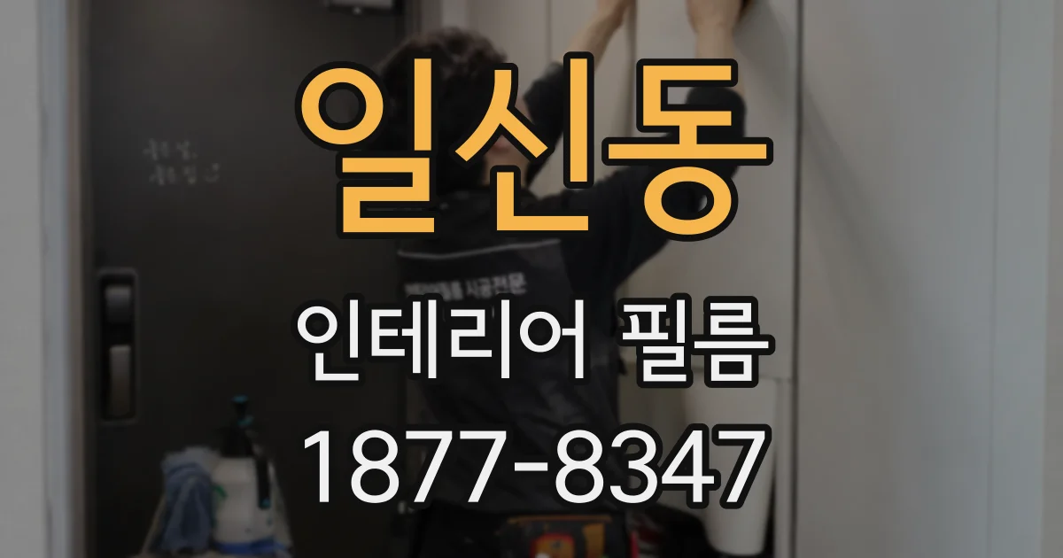 일신동 인테리어 필름