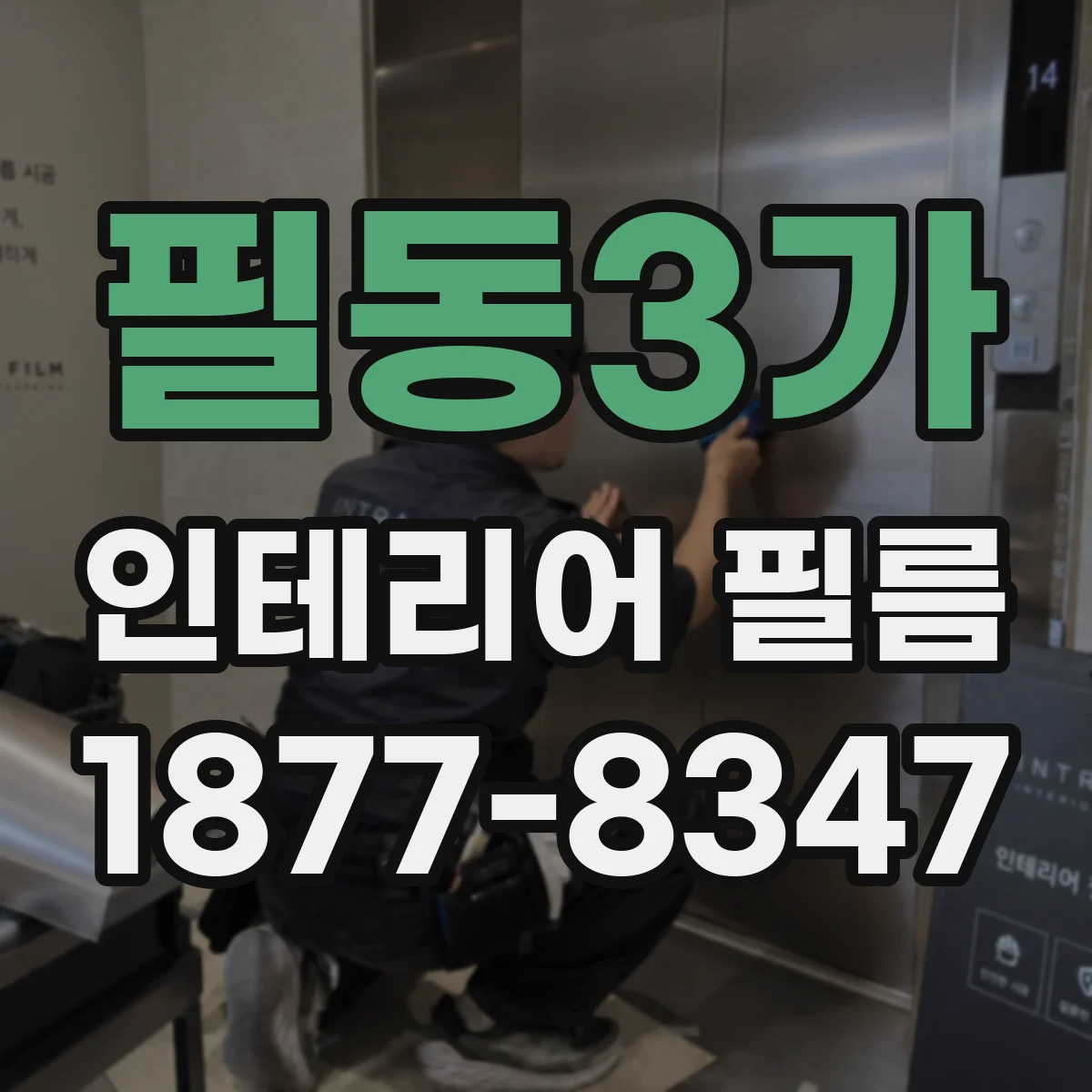 필동3가 인테리어 필름