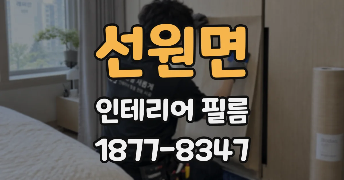 선원면 인테리어 필름