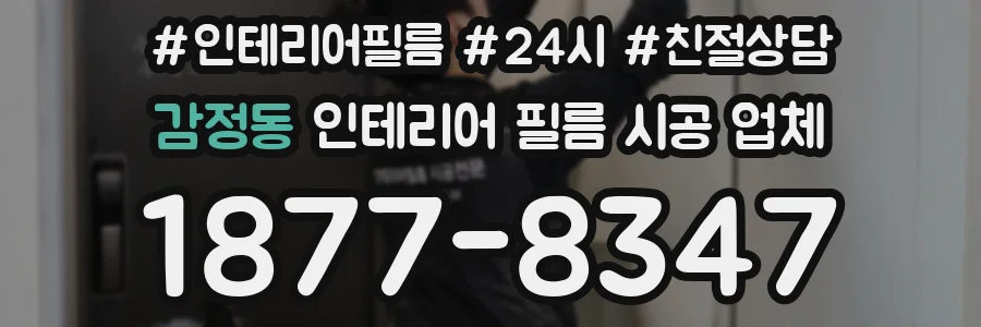 감정동 인테리어 필름 시공 업체