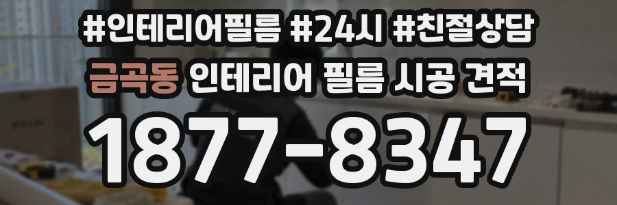 금곡동 인테리어 필름 시공 견적