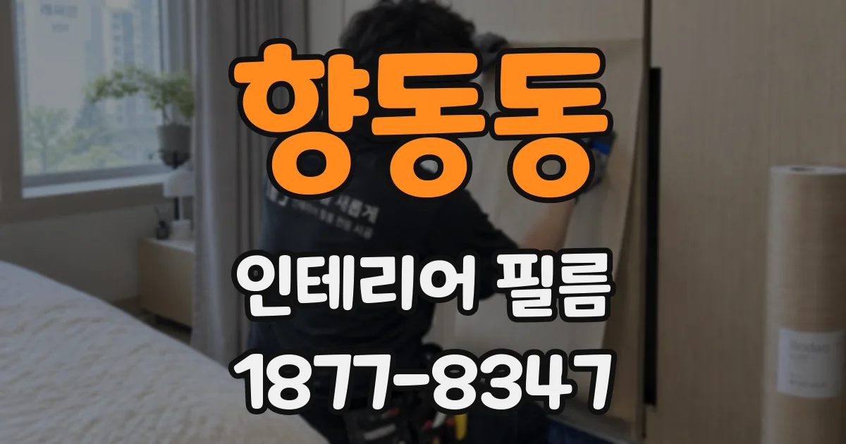 향동동 인테리어 필름