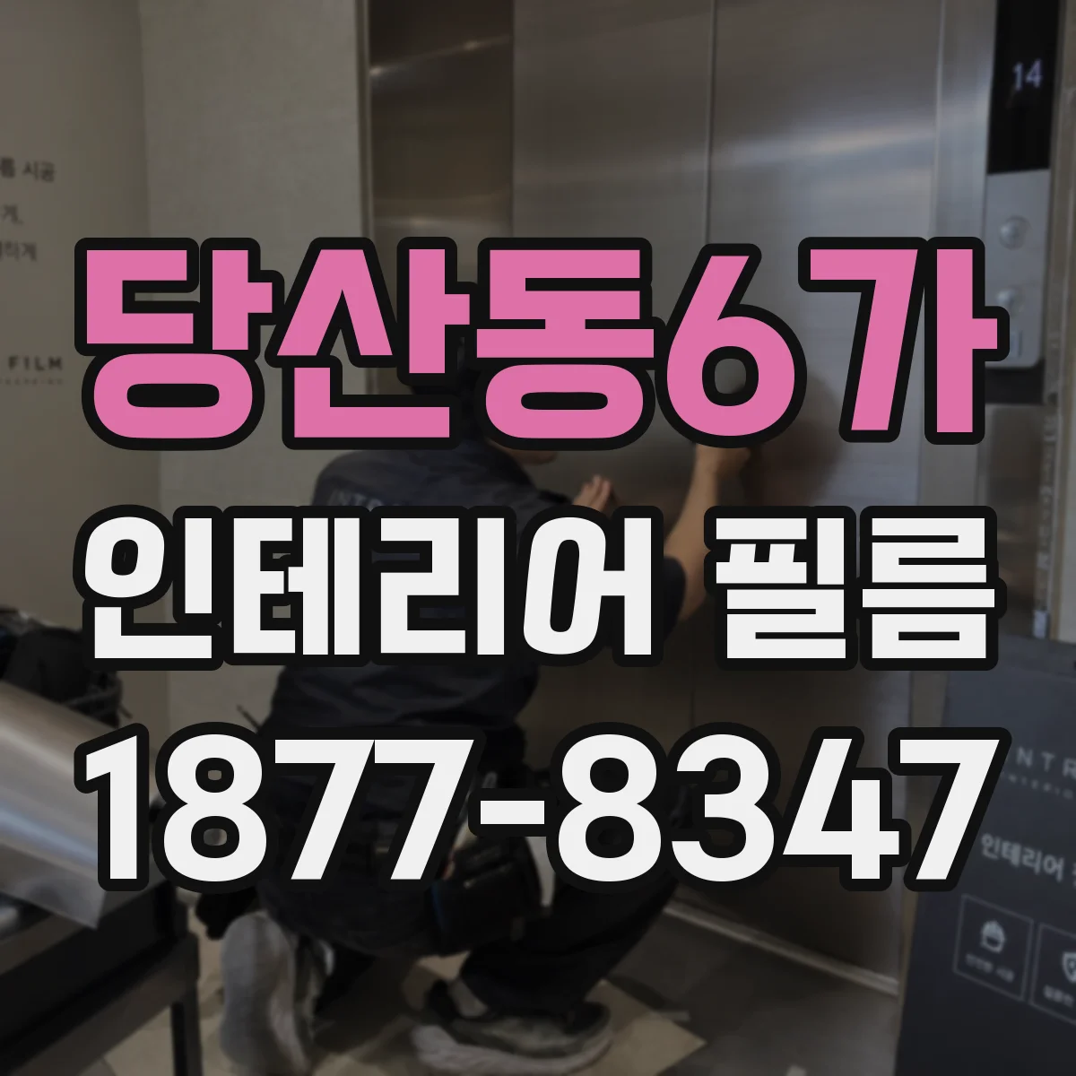 당산동6가 인테리어 필름
