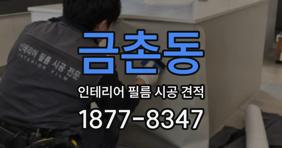 금촌동 인테리어 필름 시공 견적