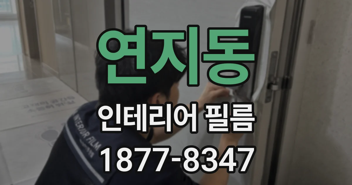 연지동 인테리어 필름
