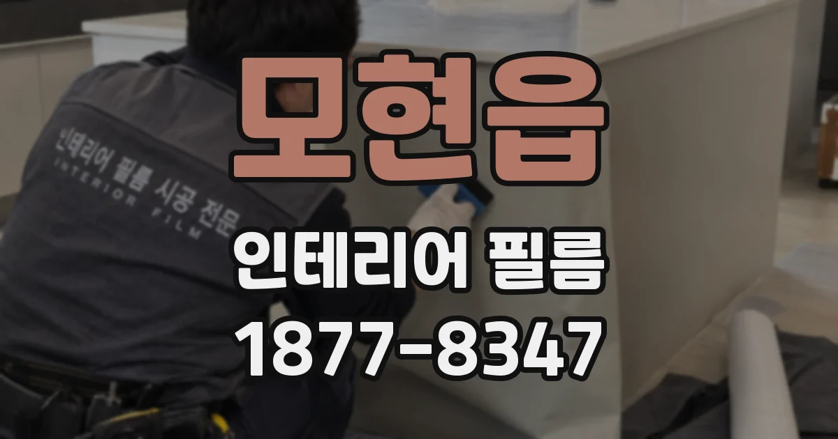 모현읍 인테리어 필름