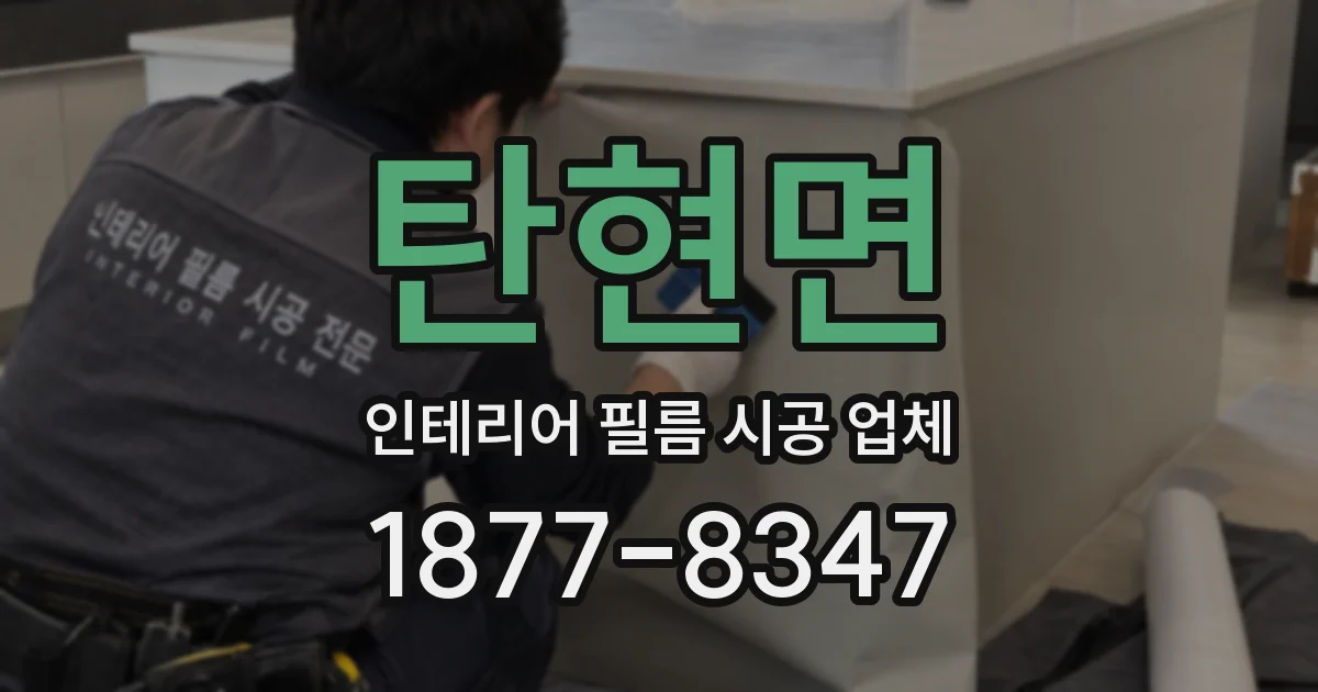 탄현면 인테리어 필름 시공 업체