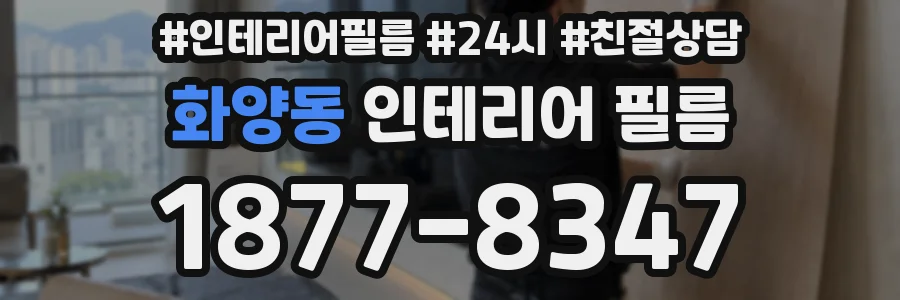 화양동 인테리어 필름