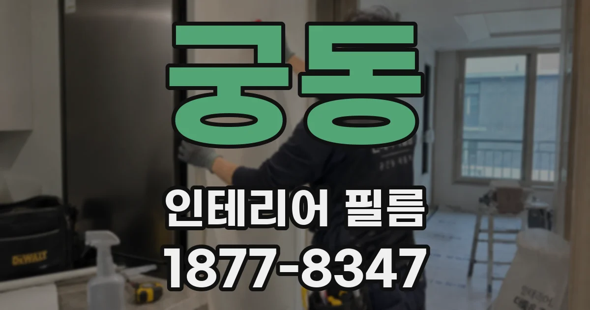 궁동 인테리어 필름