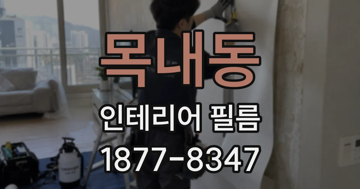 목내동 인테리어 필름