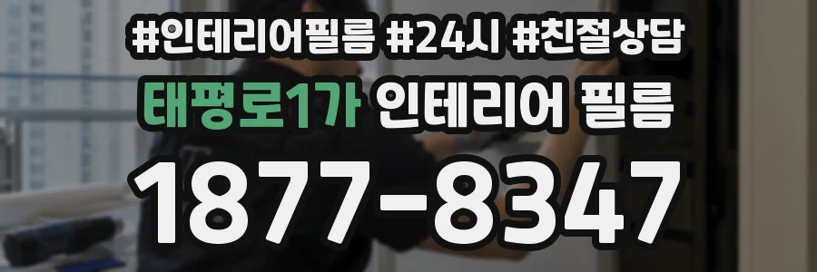 태평로1가 인테리어 필름