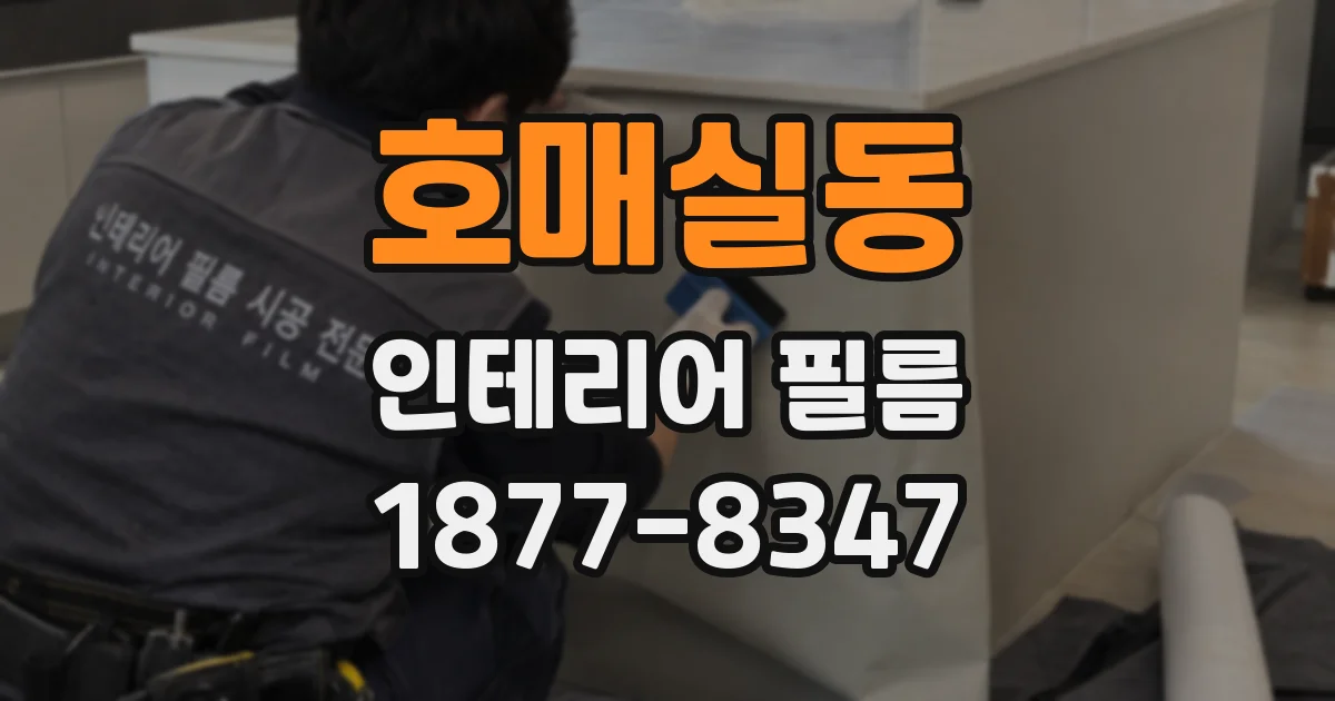 호매실동 인테리어 필름