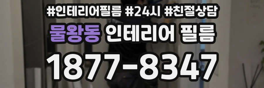 물왕동 인테리어 필름