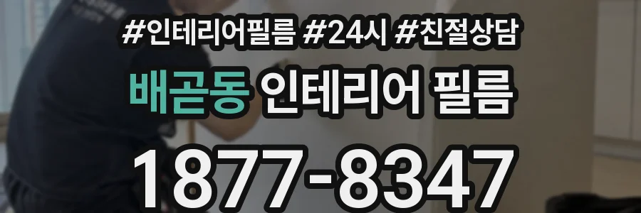 배곧동 인테리어 필름