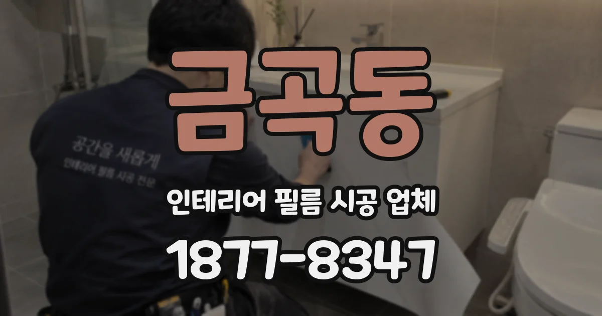 금곡동 인테리어 필름 시공 업체