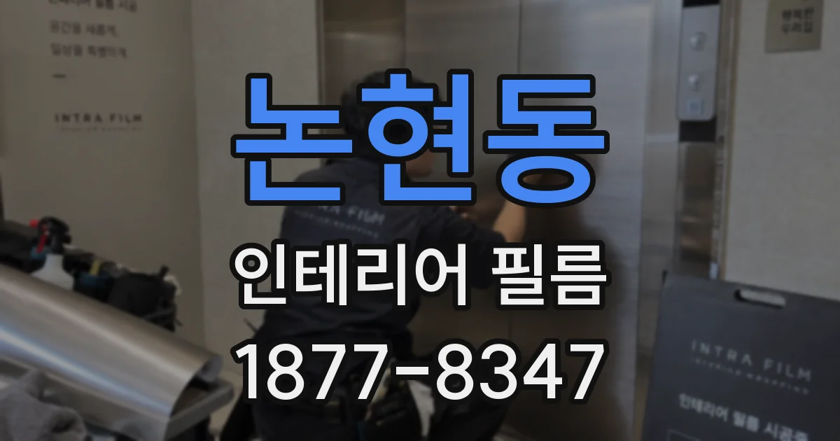 논현동 인테리어 필름