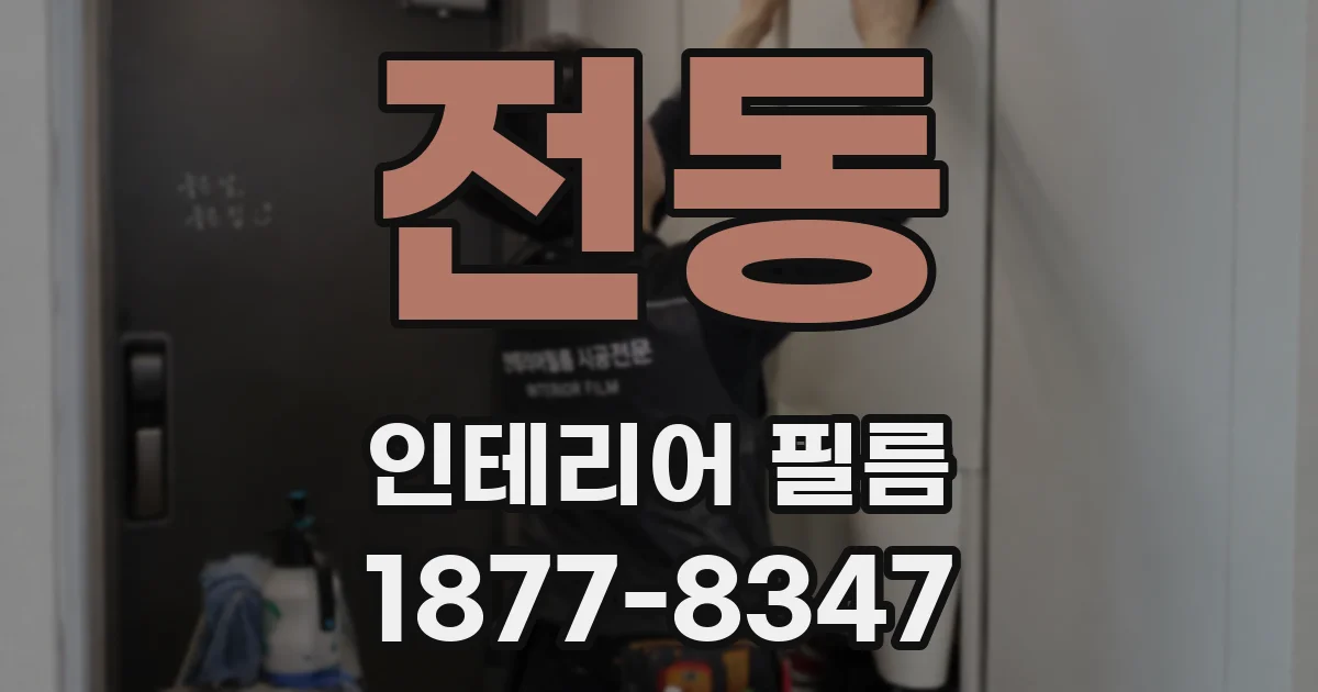 전동 인테리어 필름