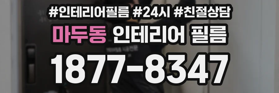 마두동 인테리어 필름