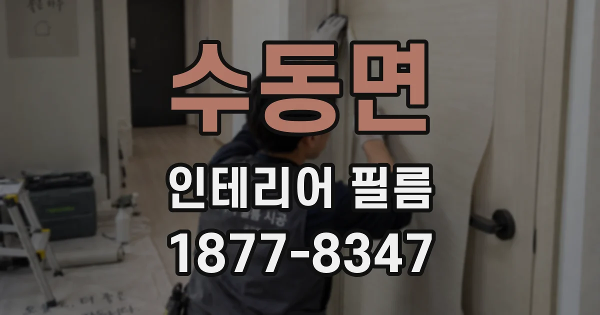 수동면 인테리어 필름