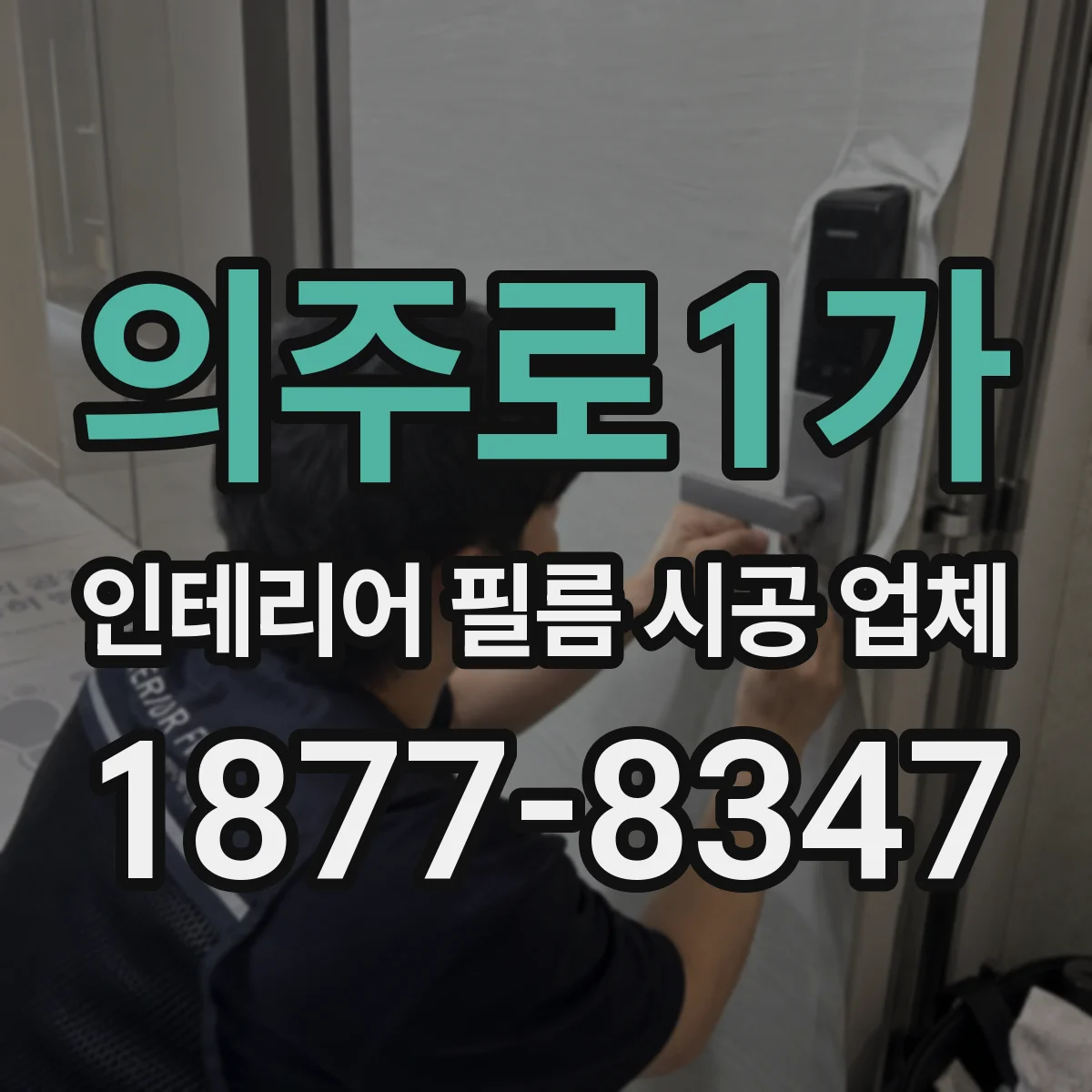 의주로1가 인테리어 필름 시공 업체