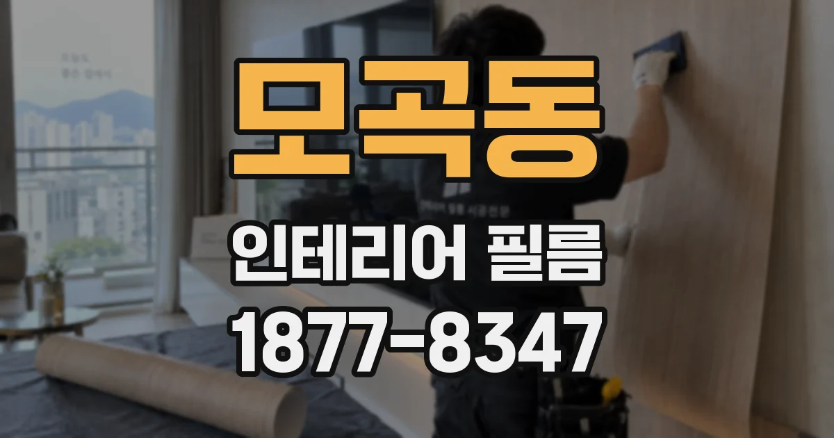 모곡동 인테리어 필름