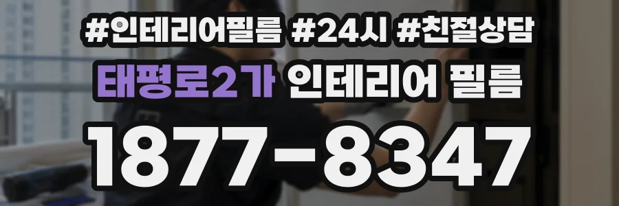 태평로2가 인테리어 필름