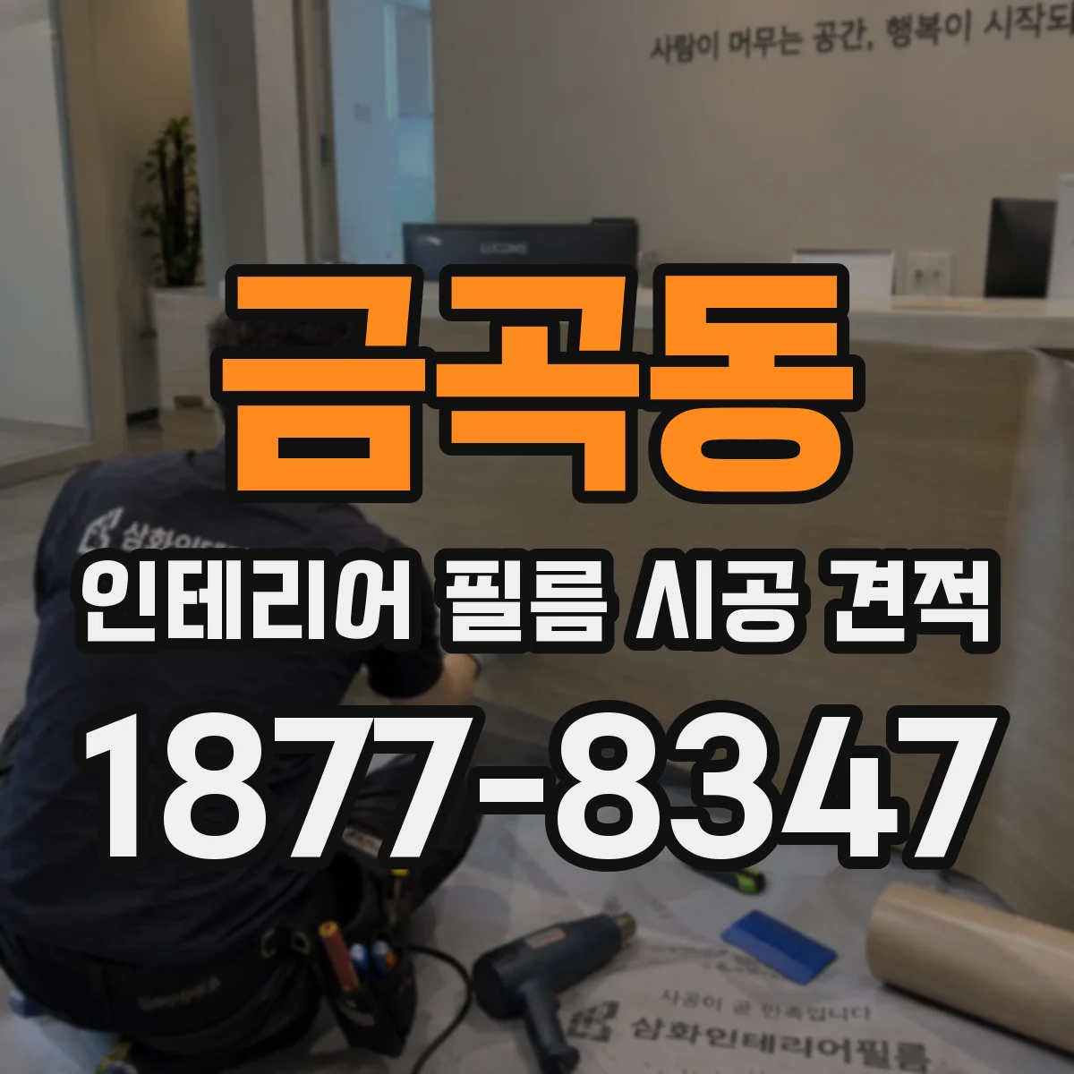 금곡동 인테리어 필름 시공 견적