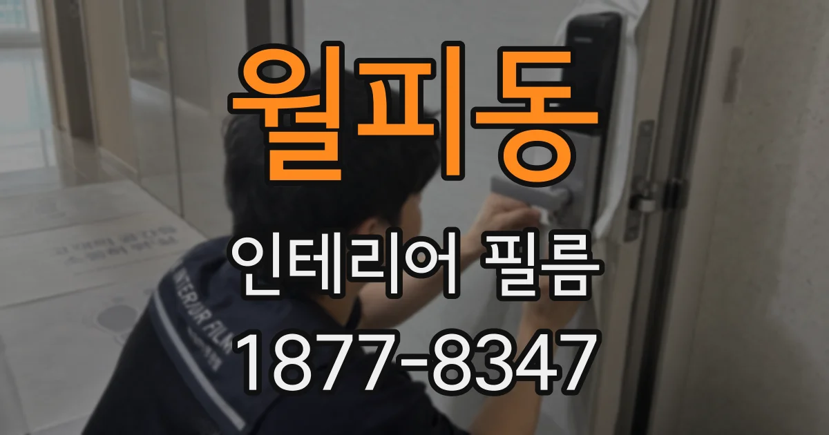 월피동 인테리어 필름