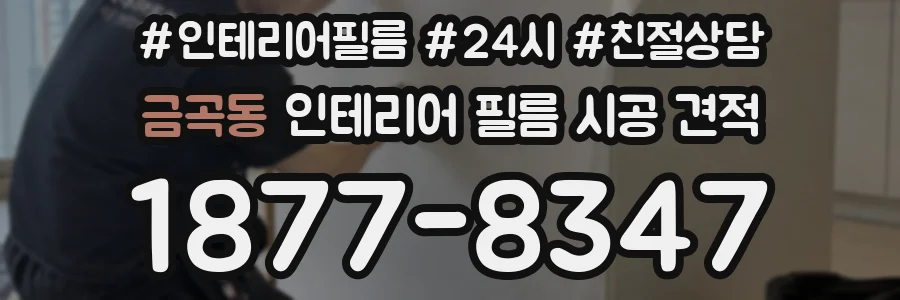 금곡동 인테리어 필름 시공 견적