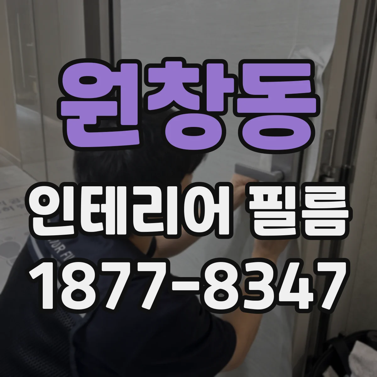 원창동 인테리어 필름
