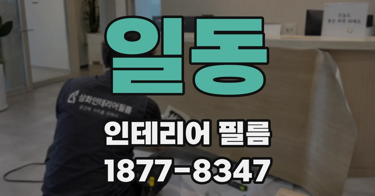 일동 인테리어 필름