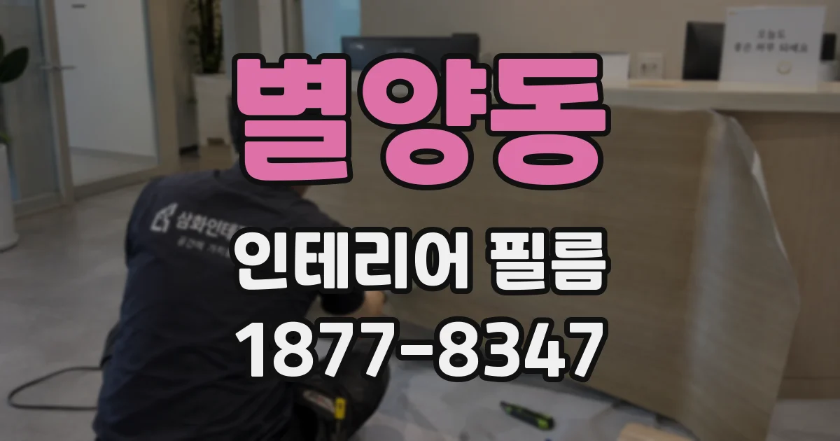 별양동 인테리어 필름