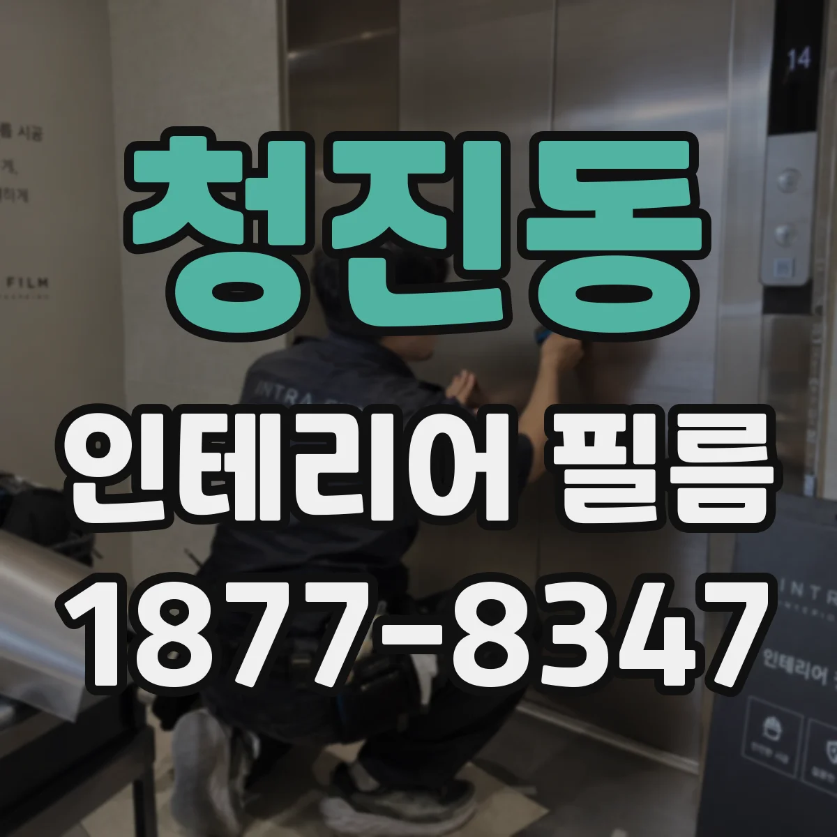 청진동 인테리어 필름