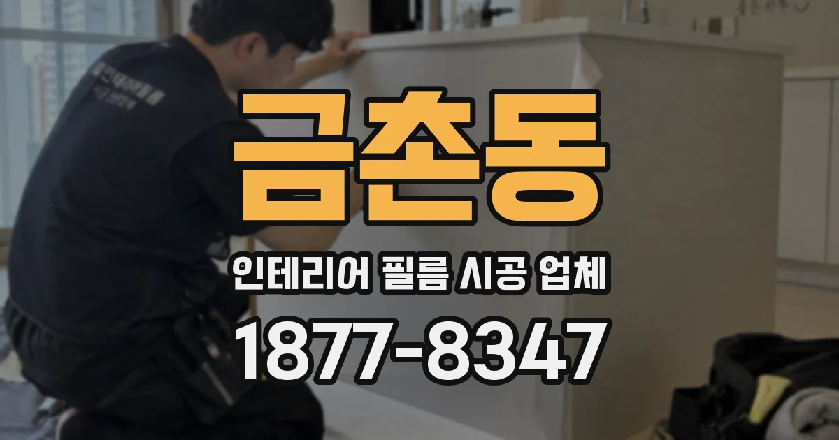 금촌동 인테리어 필름 시공 업체