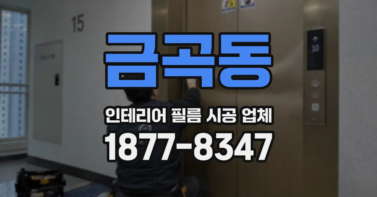 금곡동 인테리어 필름 시공 업체
