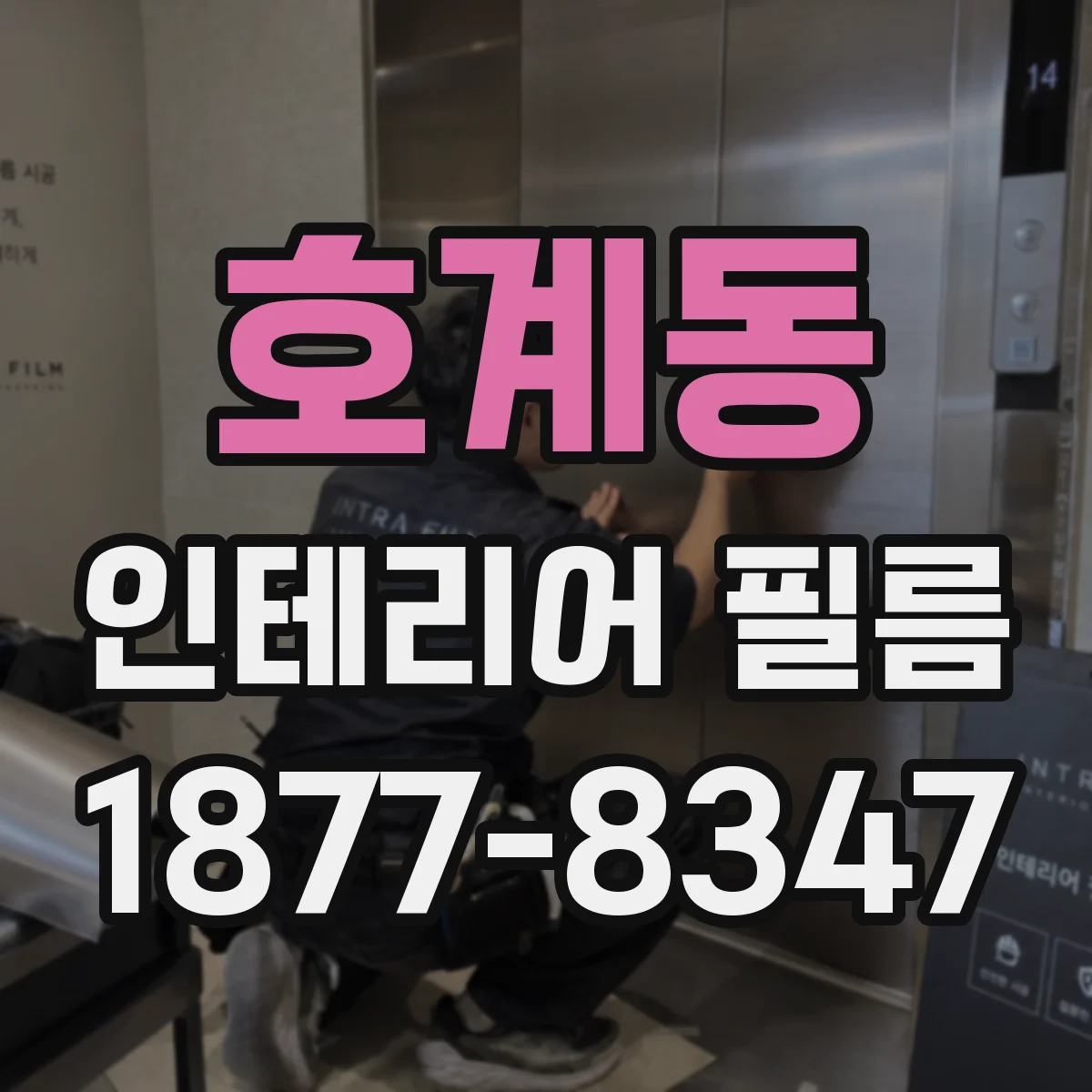 호계동 인테리어 필름