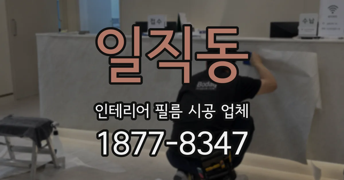 일직동 인테리어 필름 시공 업체