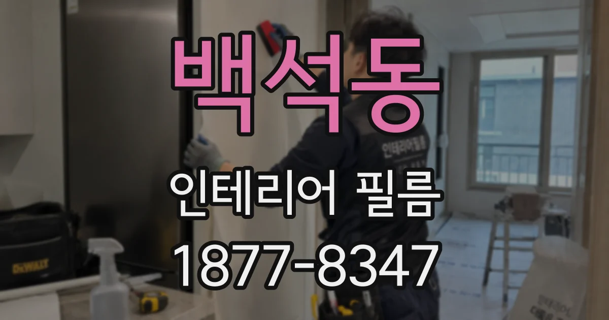 백석동 인테리어 필름