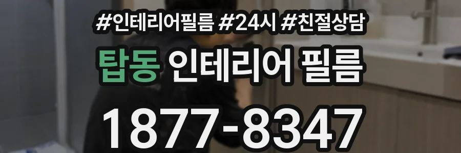 탑동 인테리어 필름