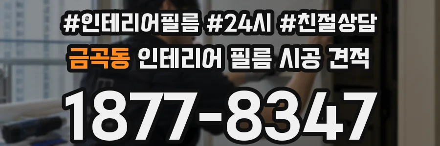 금곡동 인테리어 필름 시공 견적